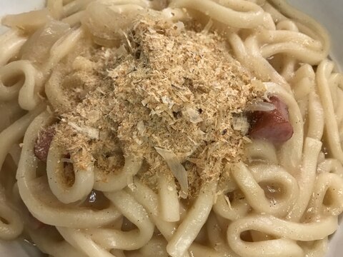 鍋だけで、簡単に、和風焼うどん！